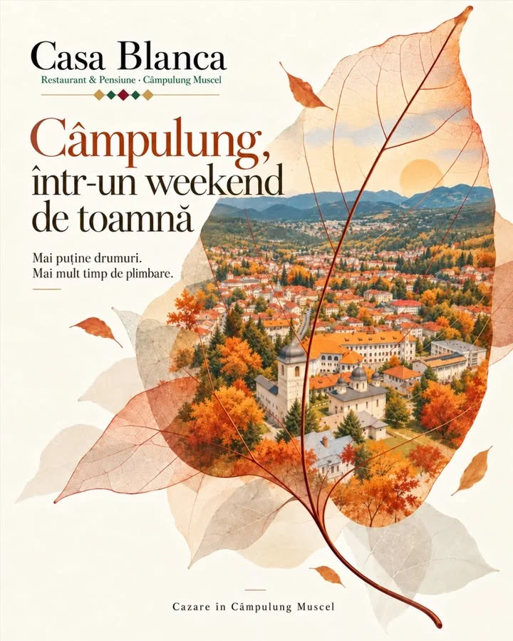 Câmpulungul se potrivește bine cu weekendurile de toamnă.